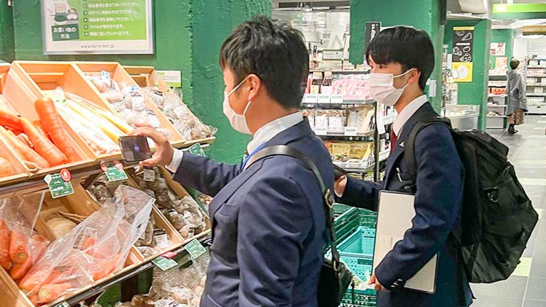 ビオセボン麻布十番視察風景